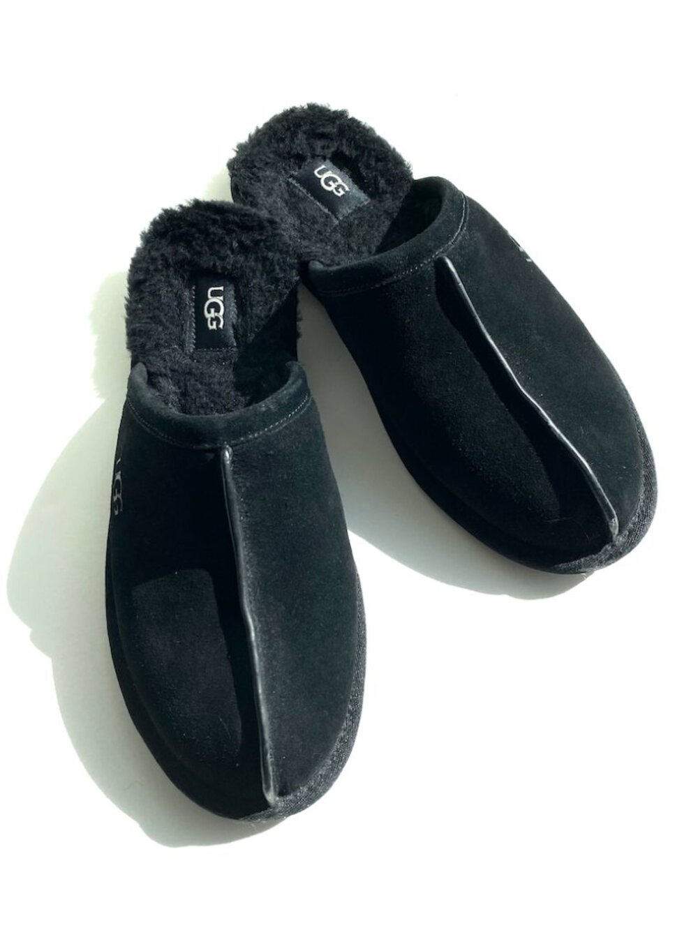 Ugg Pearle scuff sheepskin slippers, size 11 M women’s, EUC.
